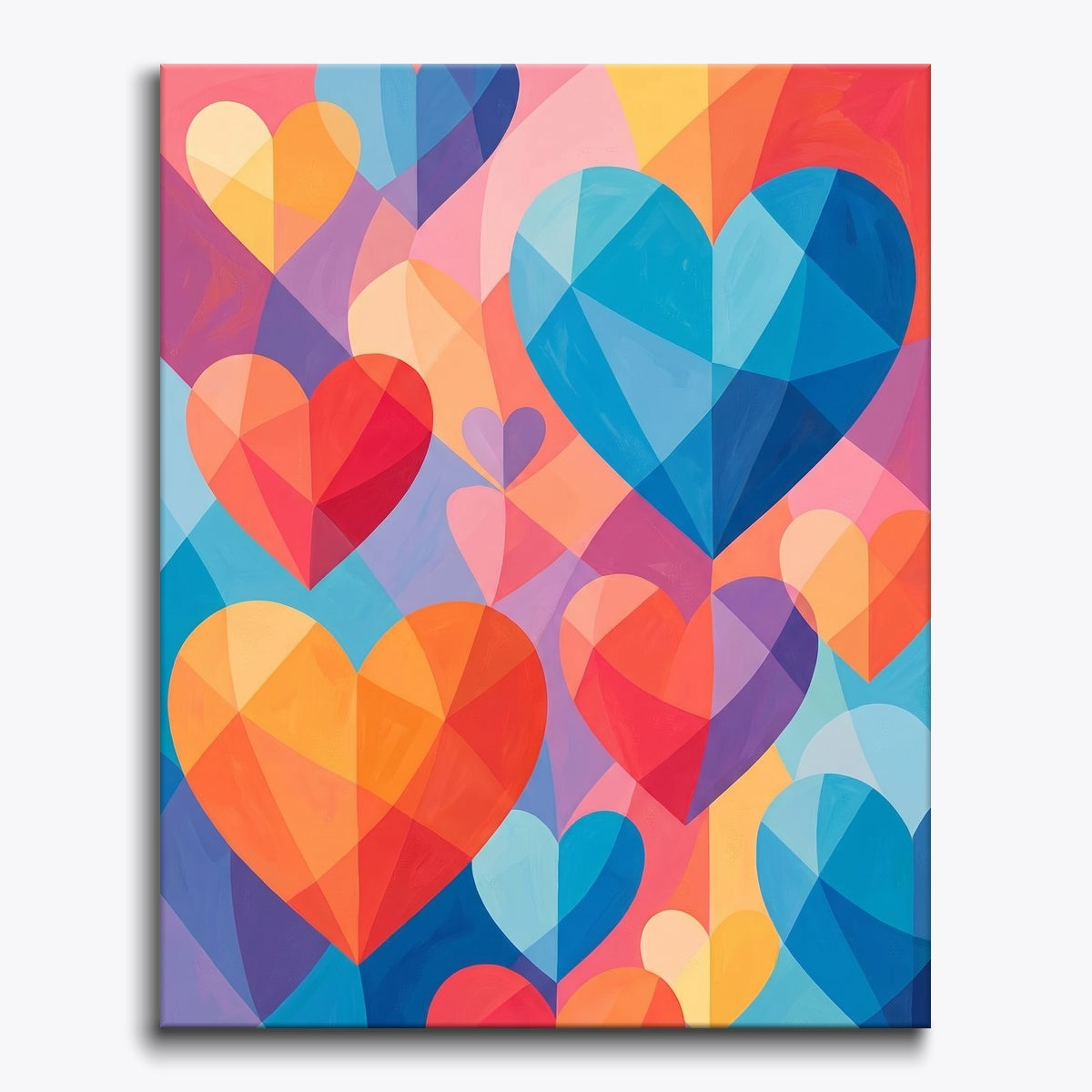 Colorful Heart Pattern
