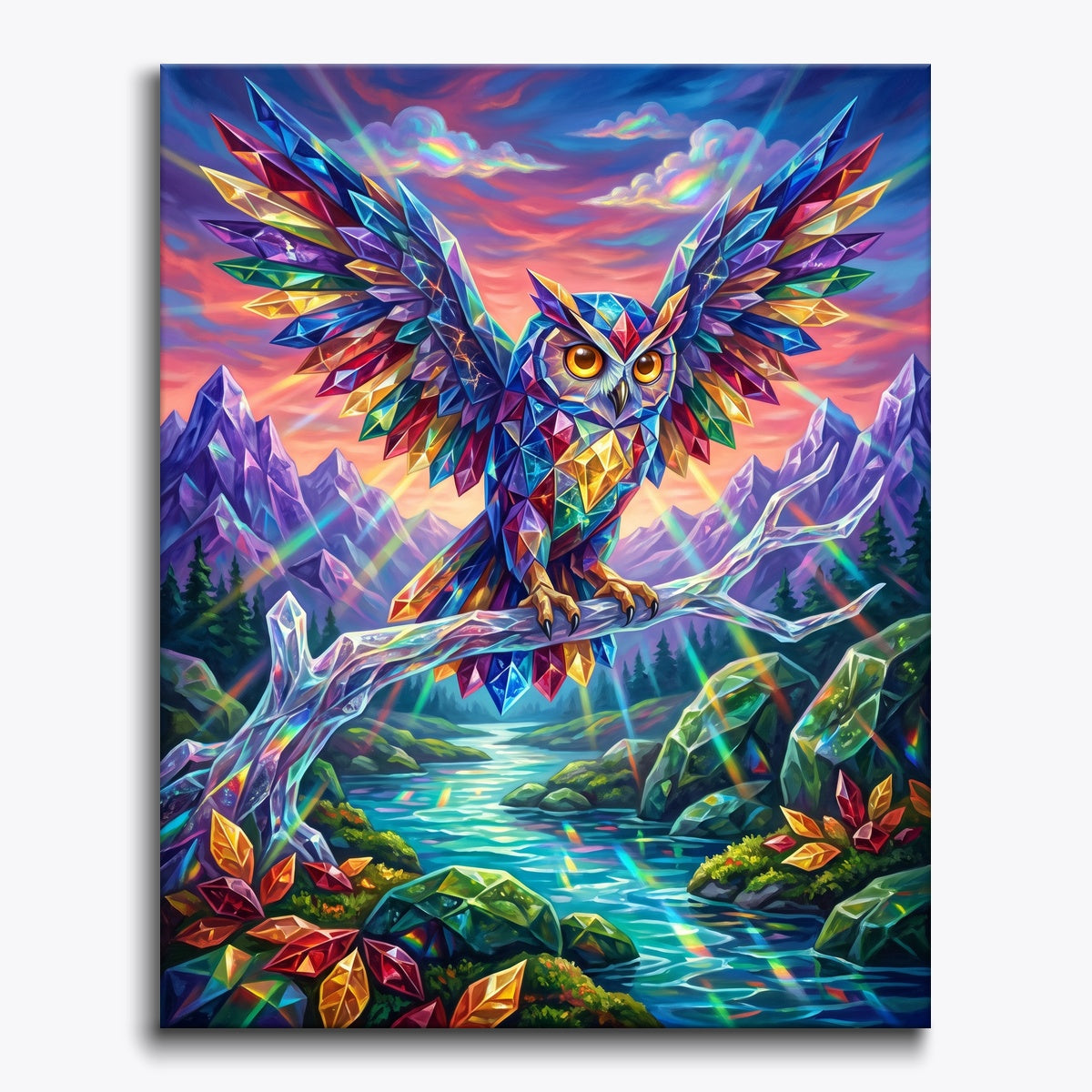 Crystal Owl Watch