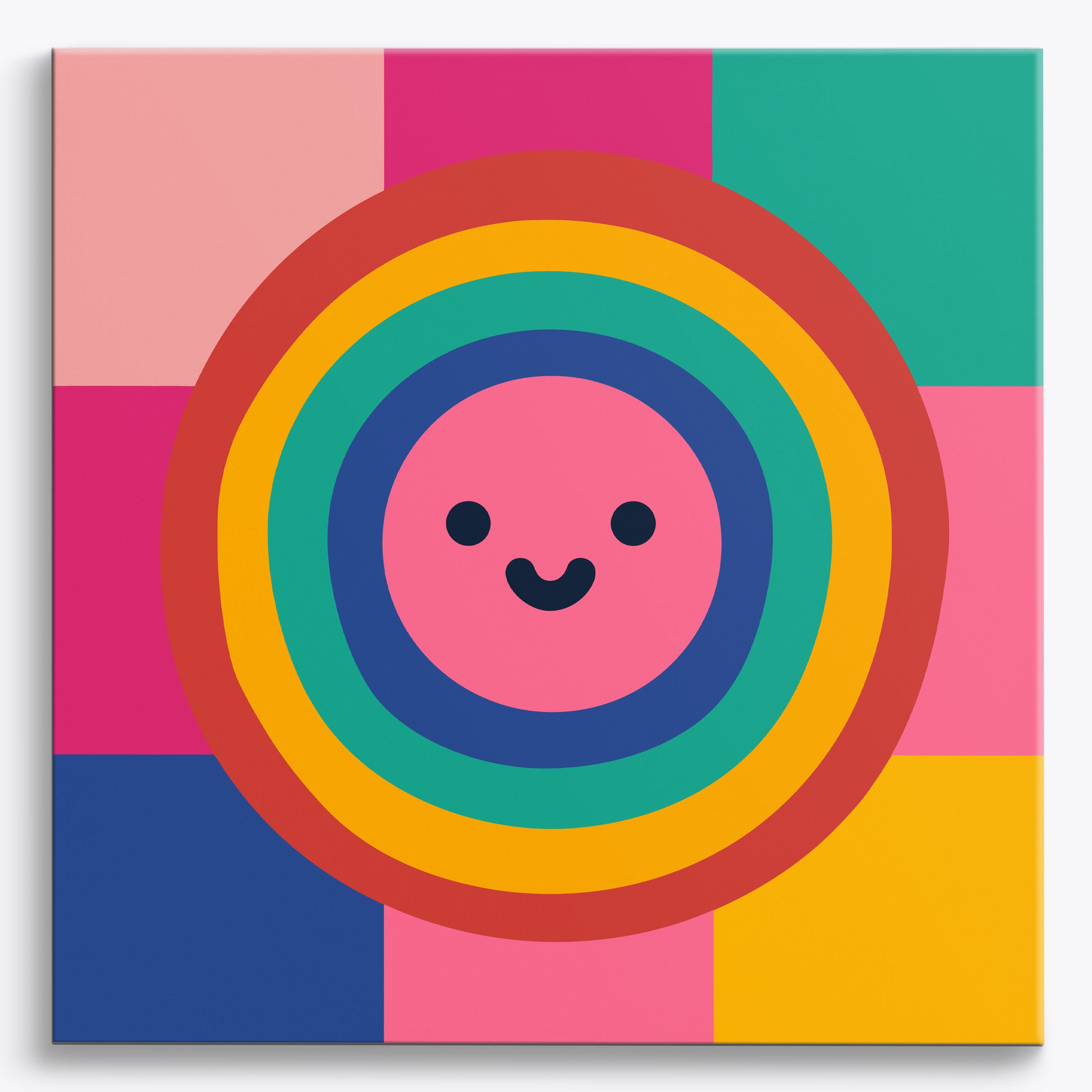 Colorful Connection No Frame / 40x40cm