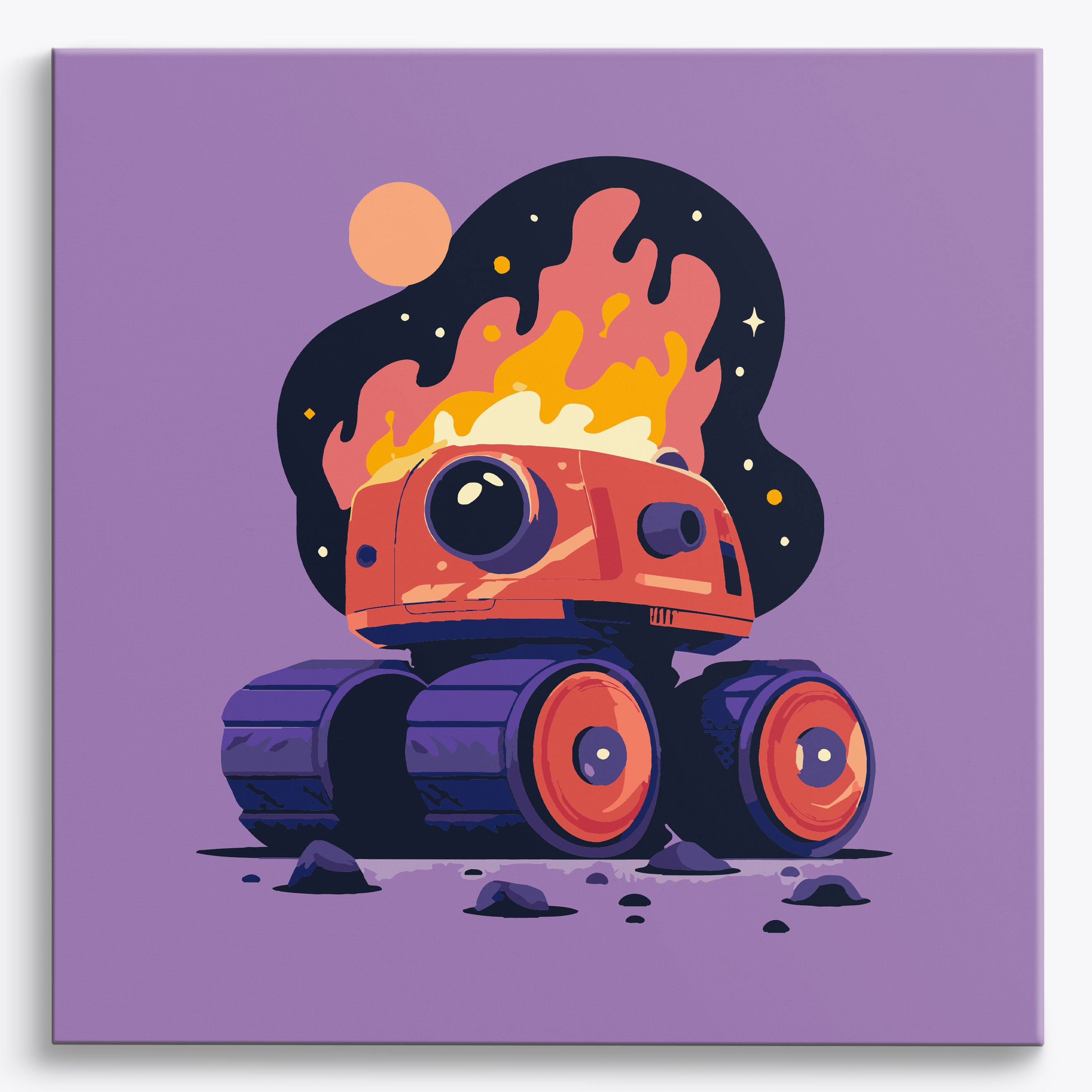 Cosmic Adventure Drive No Frame / 40x40cm