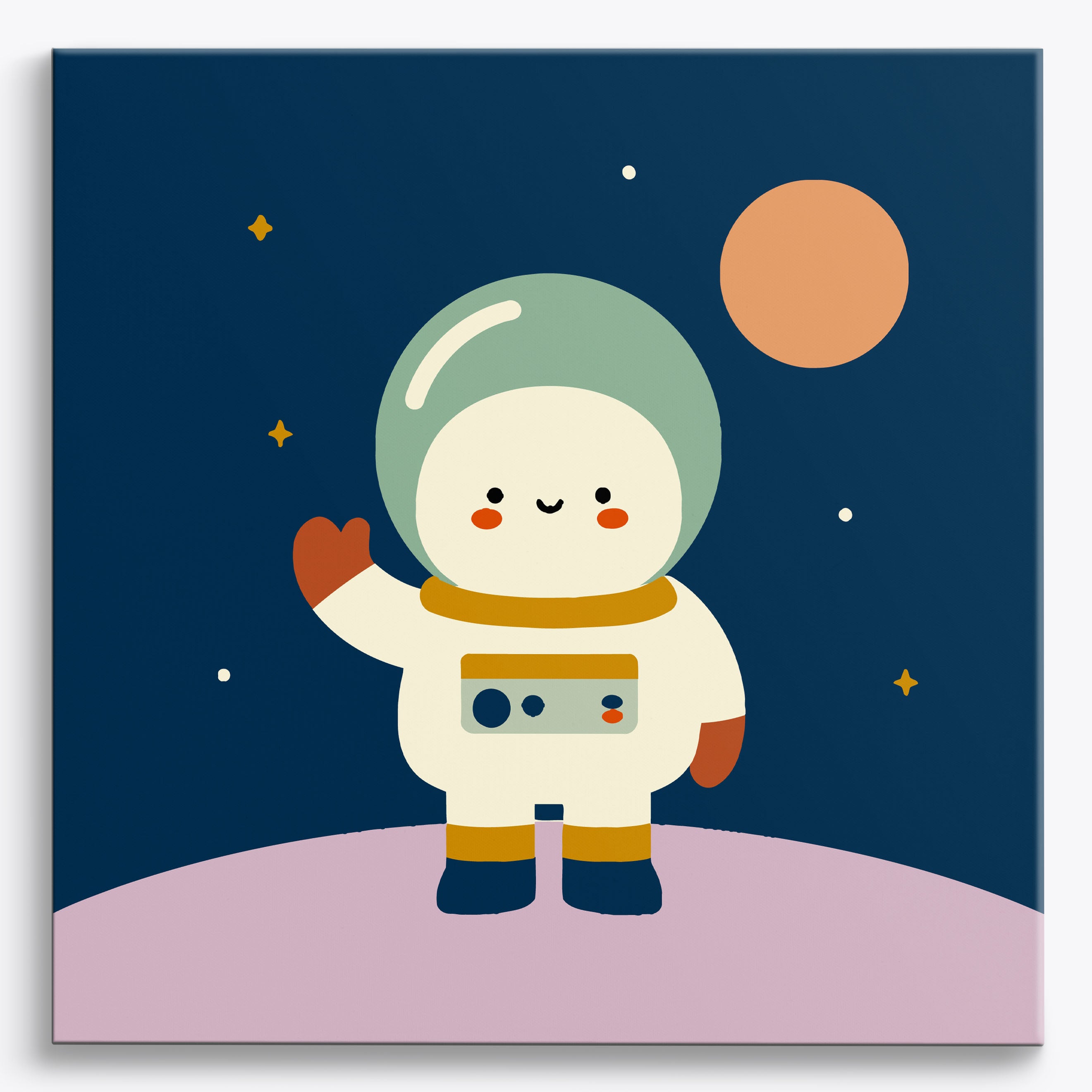 Cosmic Greeting No Frame / 40x40cm