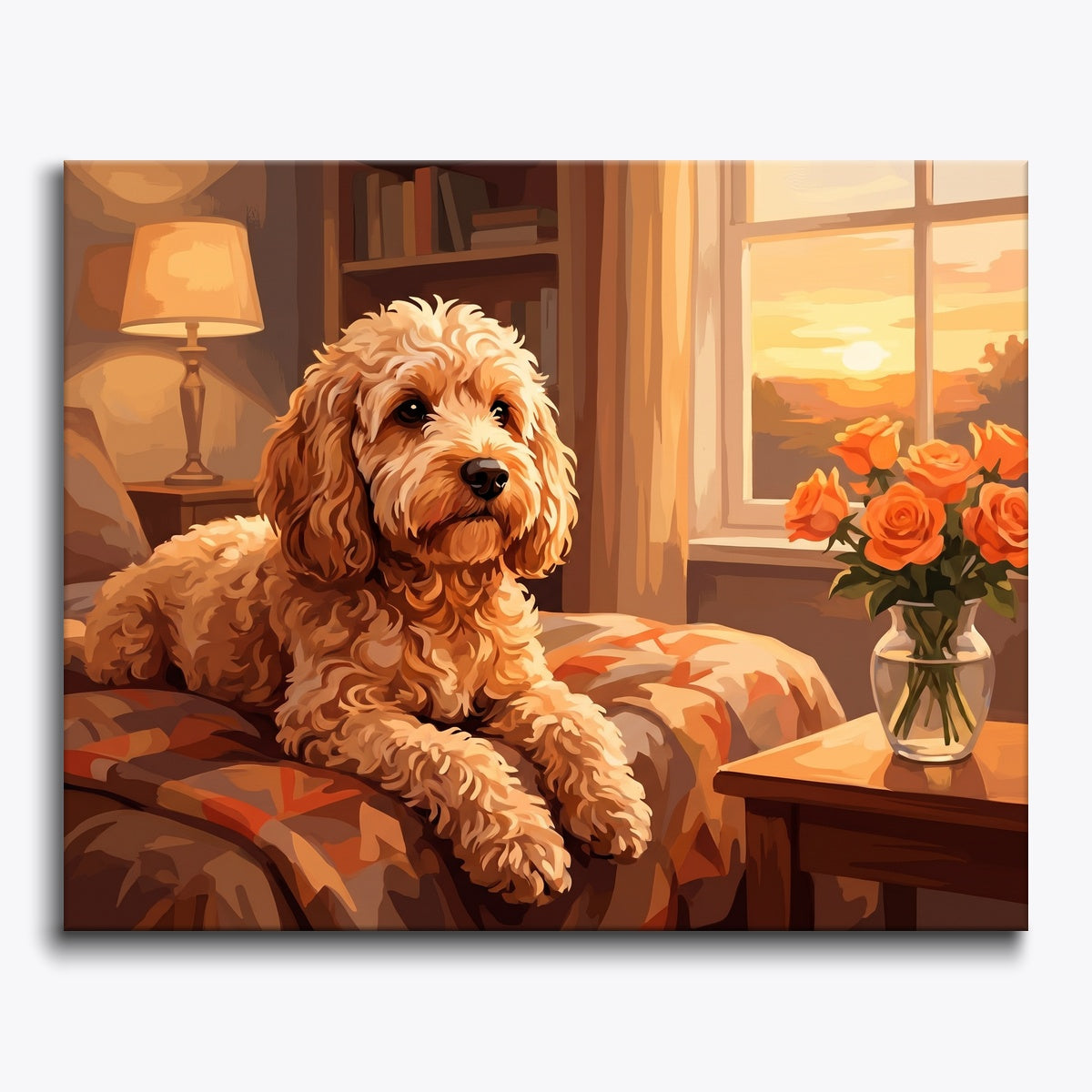 Cozy Dog Scene