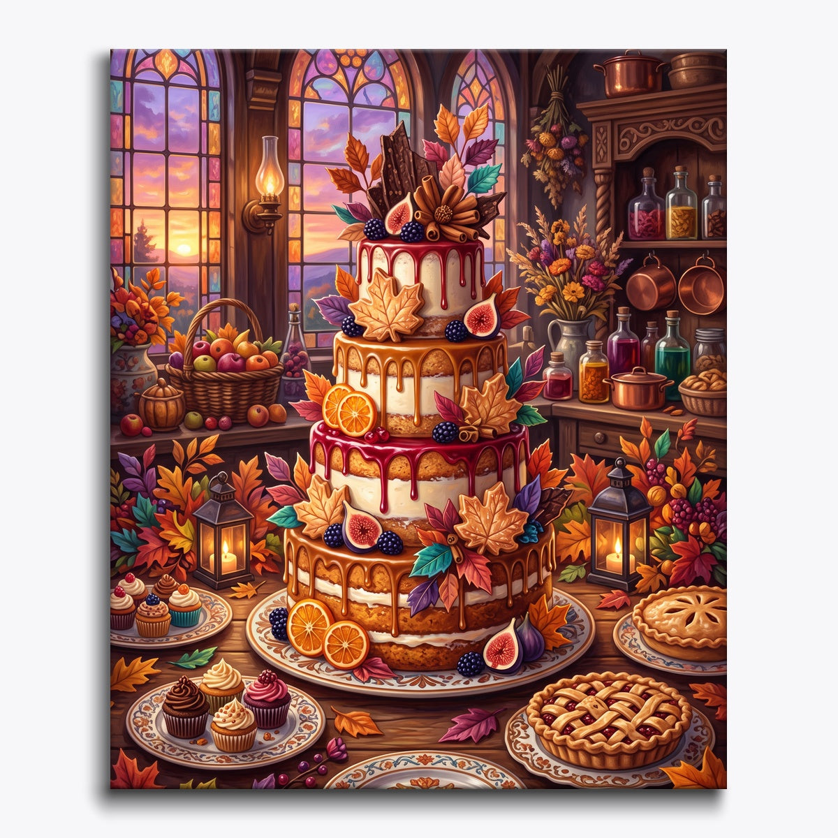 Crimson Harvest Torte