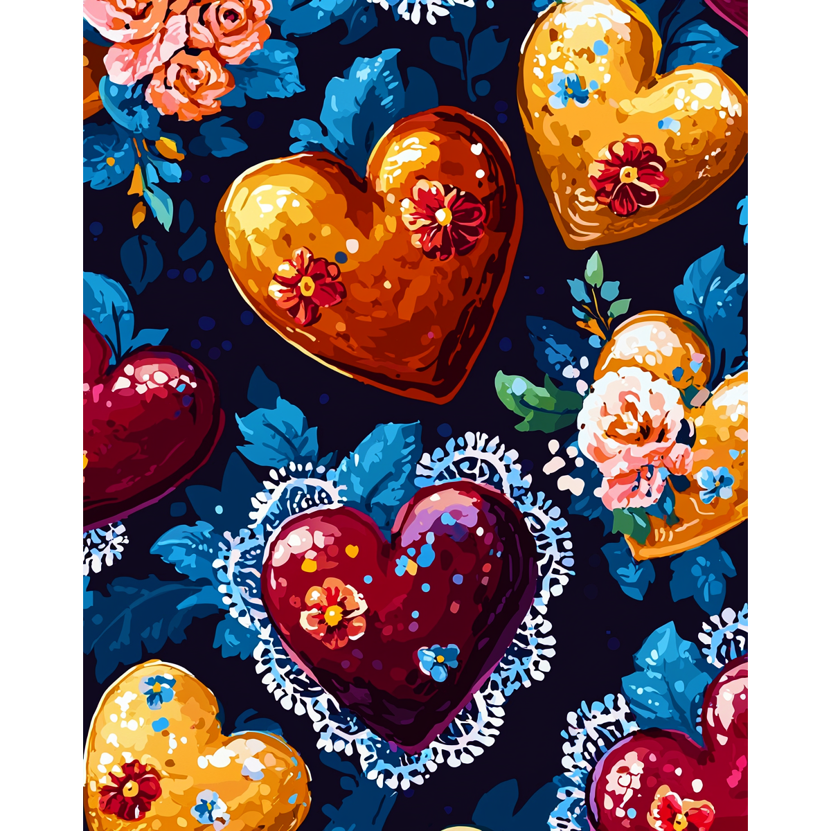 Dark Floral Love