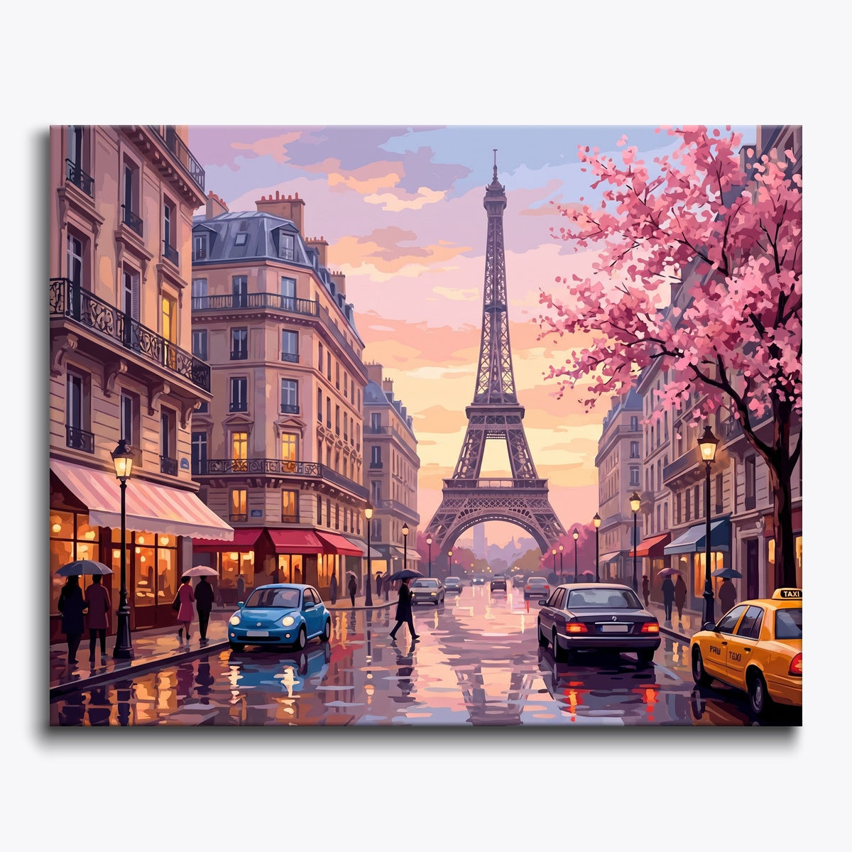 Eiffel Tower Sunset