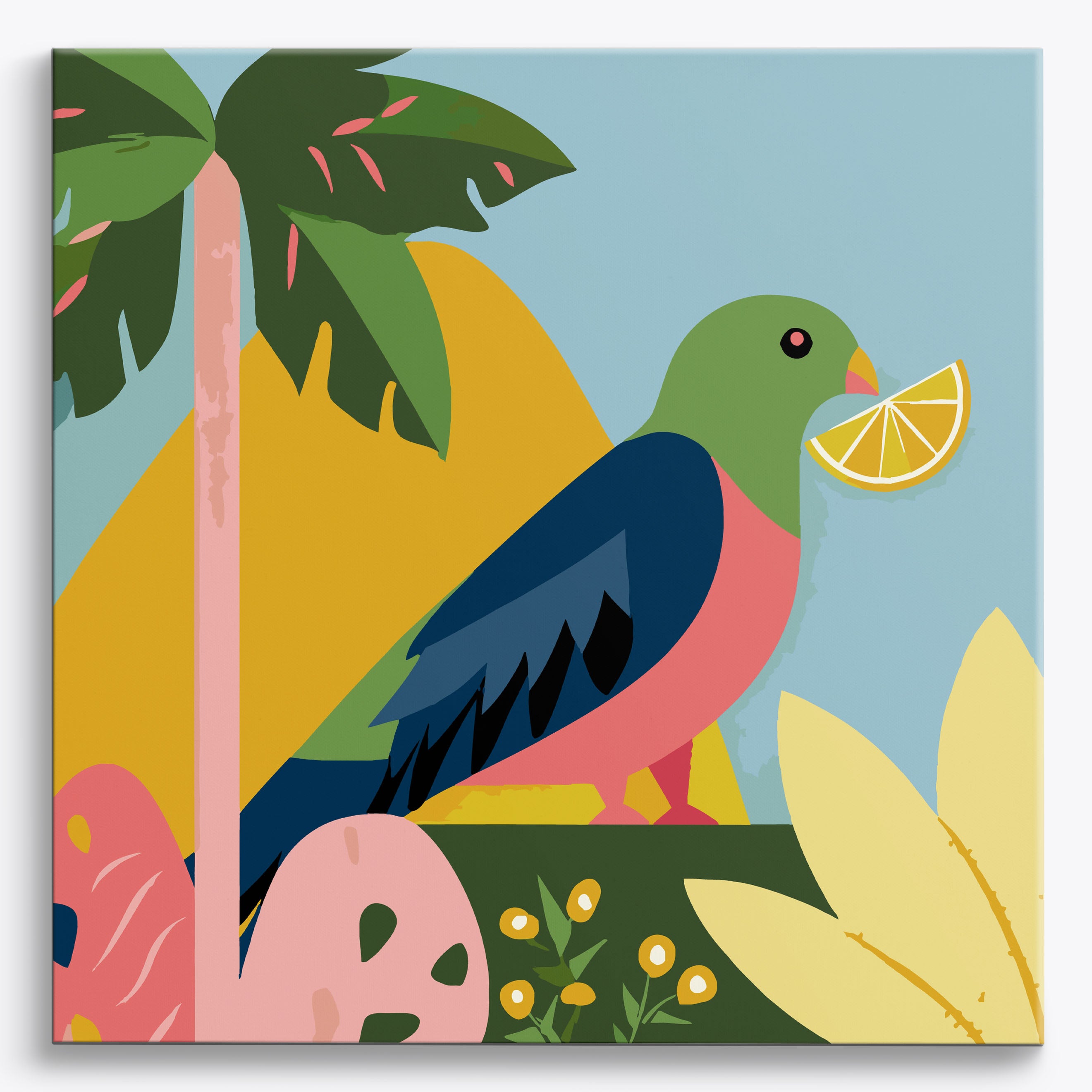 Emerald Harmony No Frame / 40x40cm