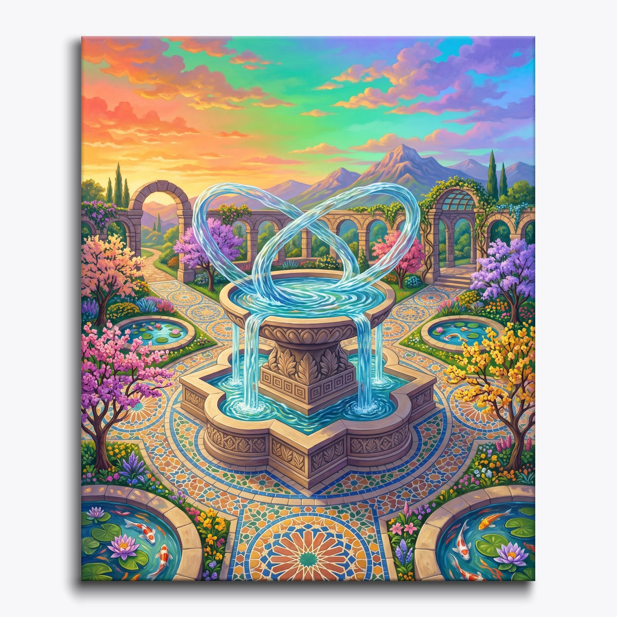 Endless Fountain Garden