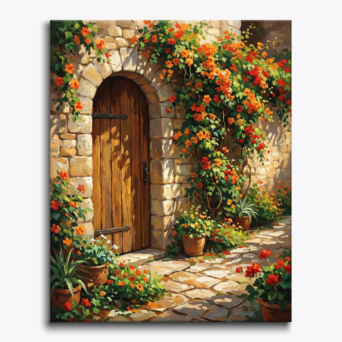 Flowering Stone Path