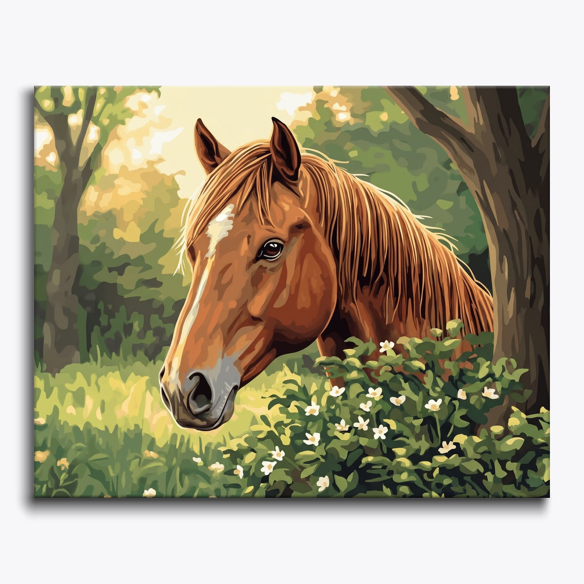 Golden Horse Head