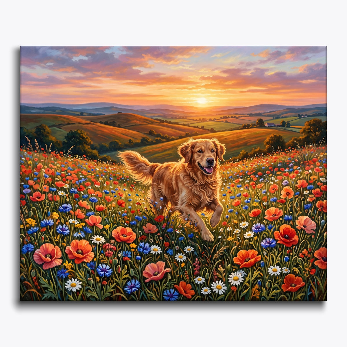 Golden Meadowscape