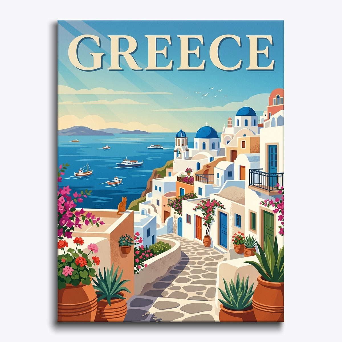 Greece Scene