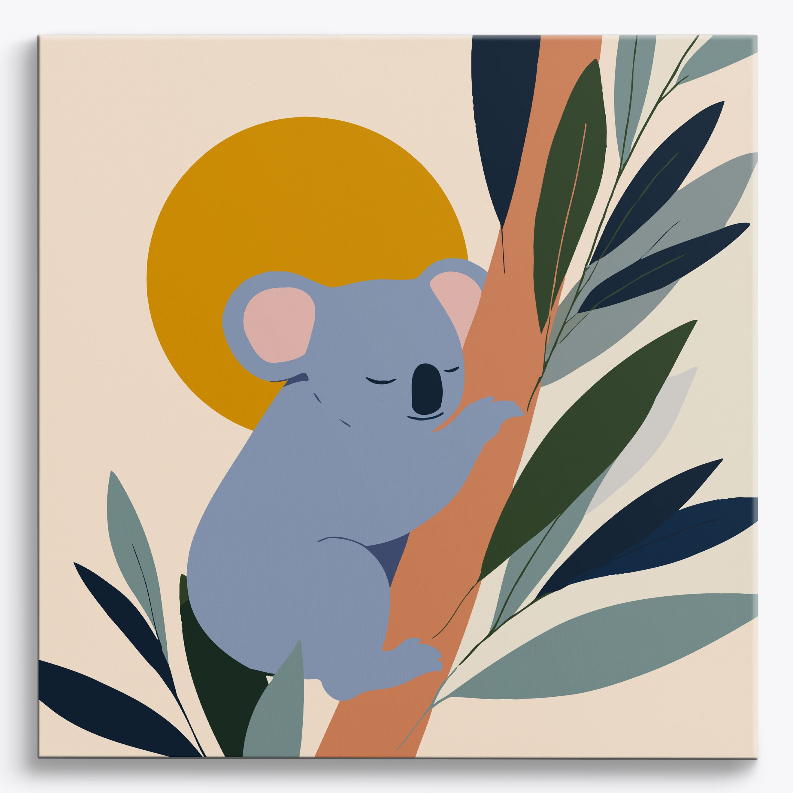 Halcyon Koala No Frame / 40x40cm