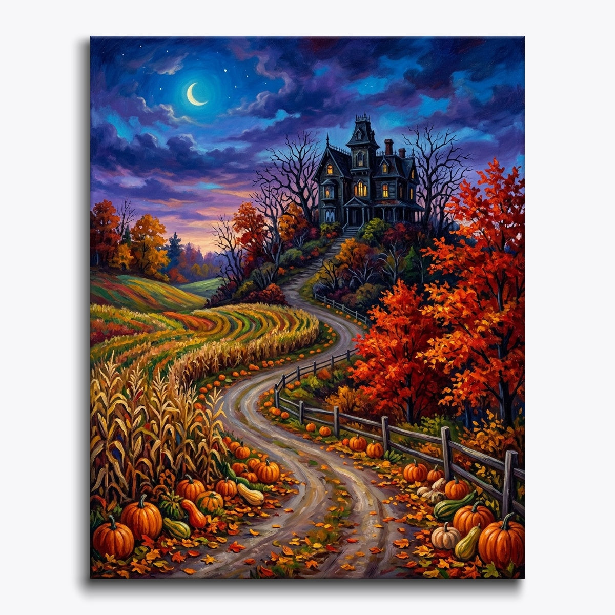 Haunted House By Winding Road