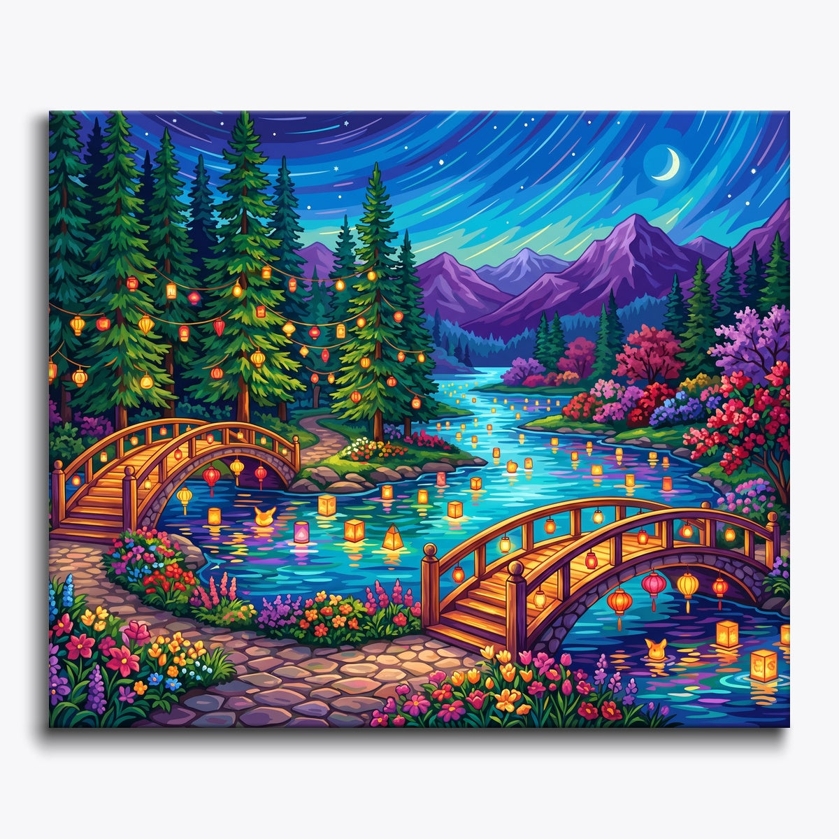 Lanterns Over Sapphire
