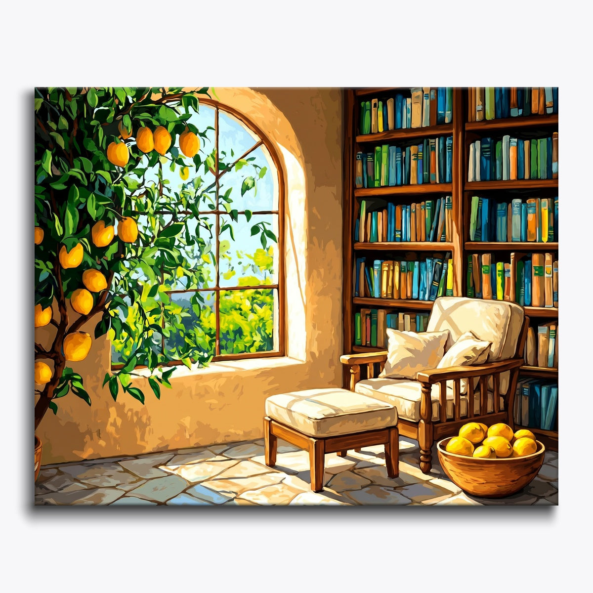 Lemon Library Corner