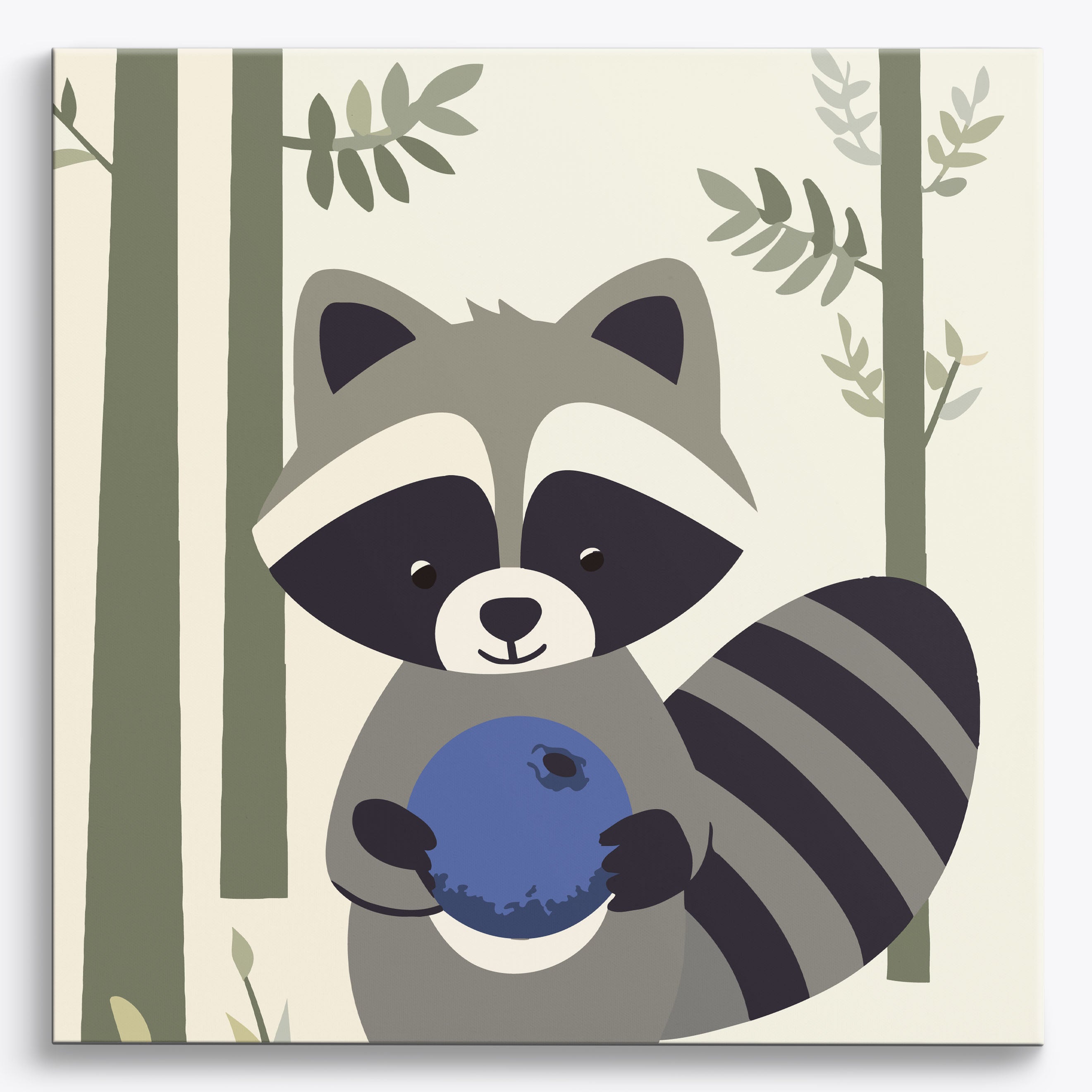 Masked Rascal No Frame / 40x40cm