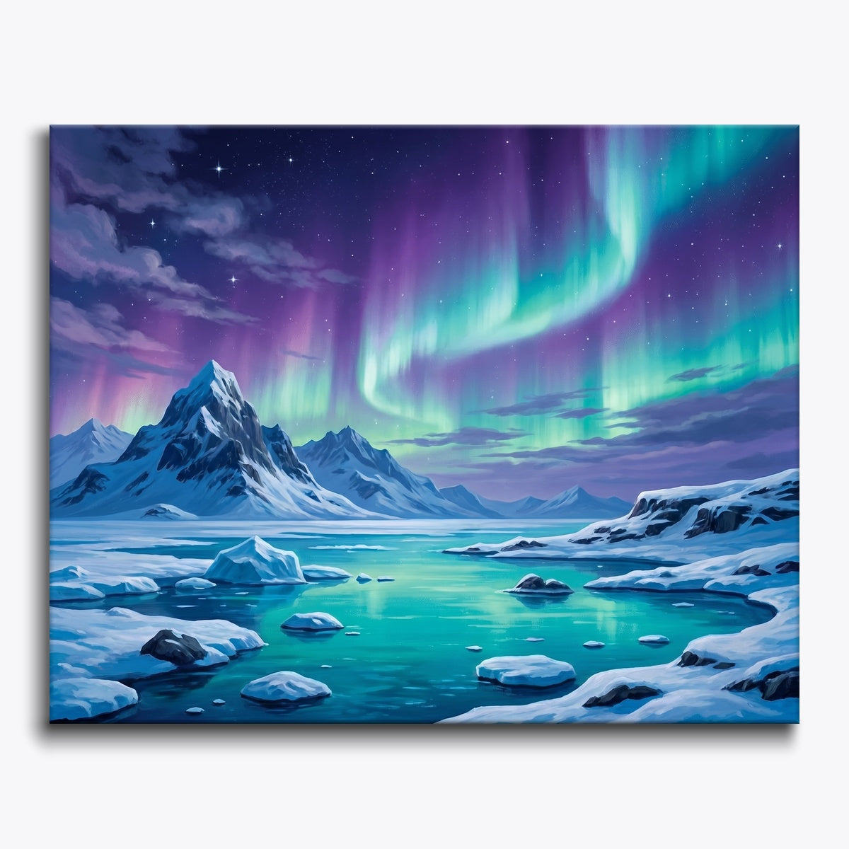 Northern Lights Scene