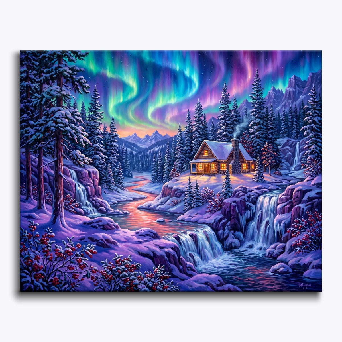 Aurora Cabin Falls