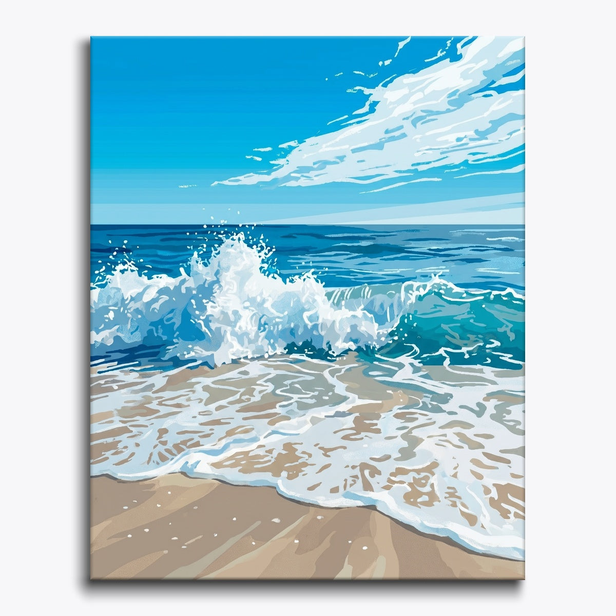 Ocean Waves Splash