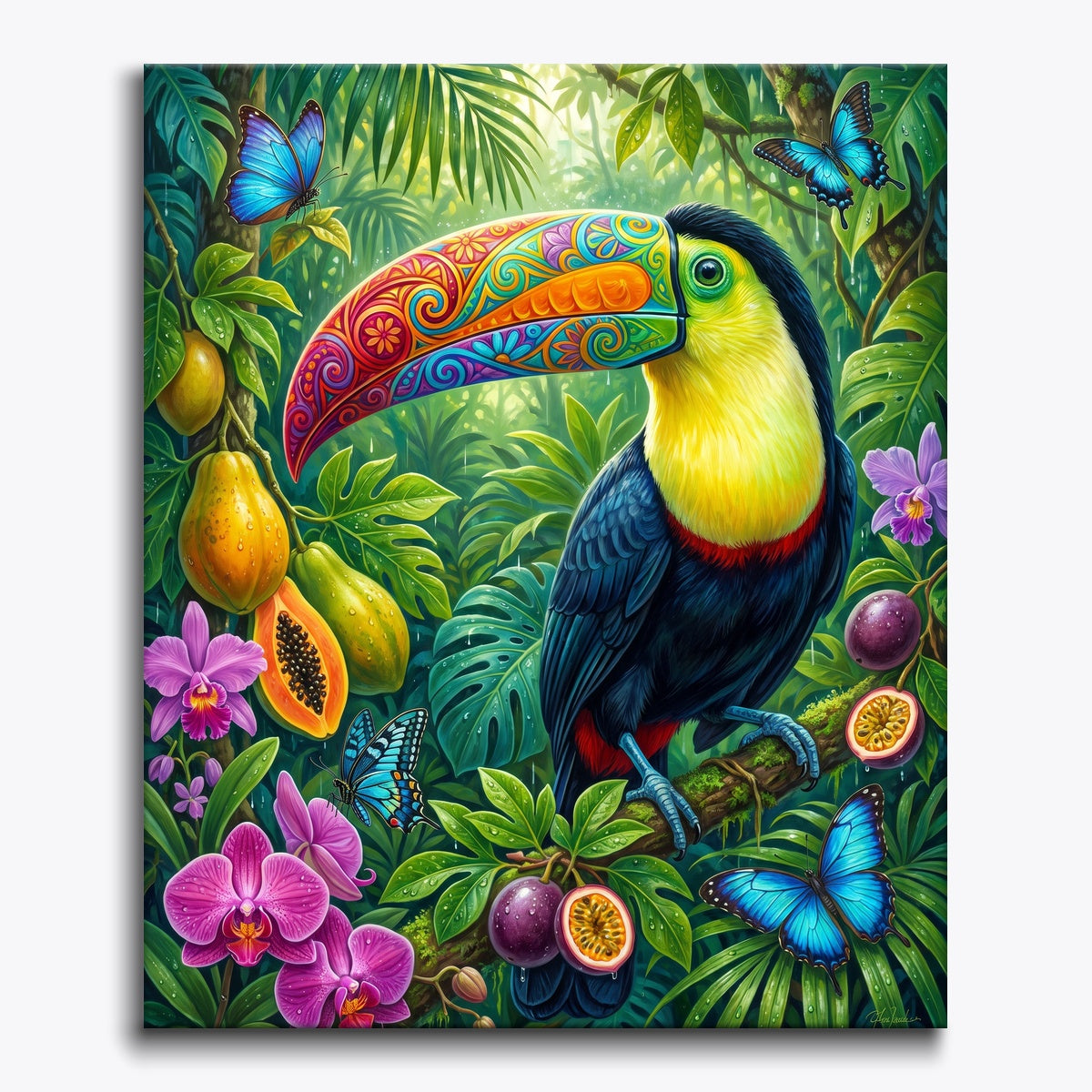 Papaya Beak Majesty