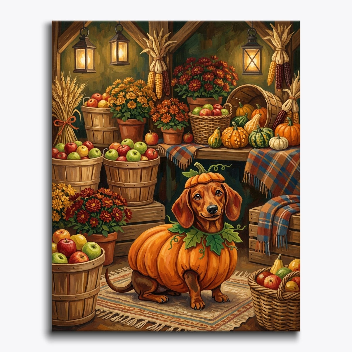 Pumpkin Dog