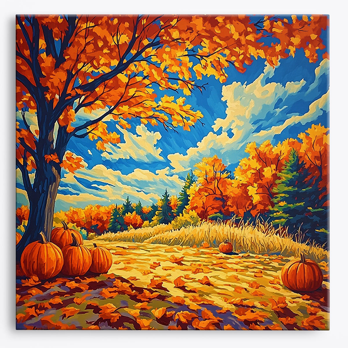 Radiant Fall | Paint by Numbers Kit by Craftoria