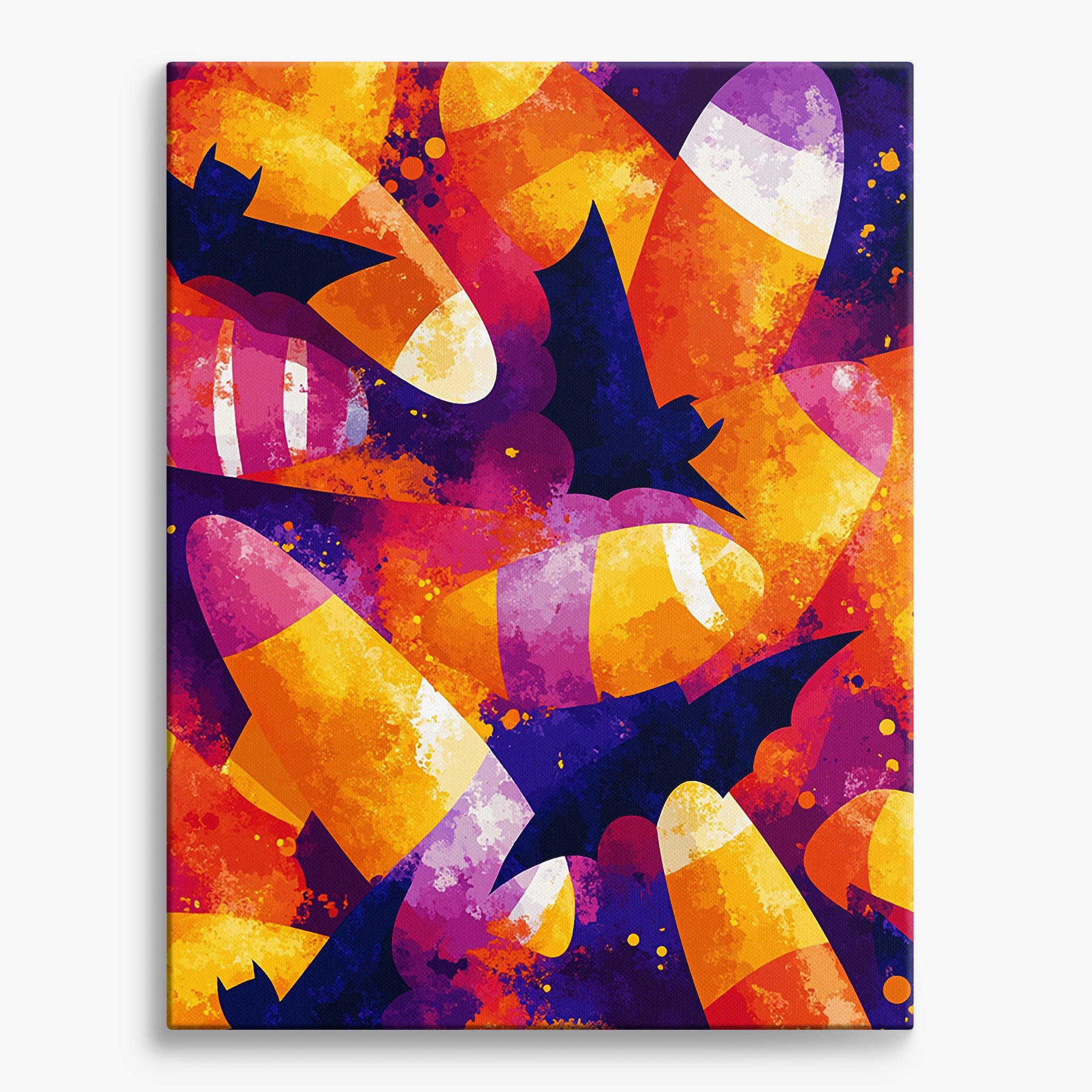 Radiant Geometric Delight | Paint by Numbers Kit by Craftoria