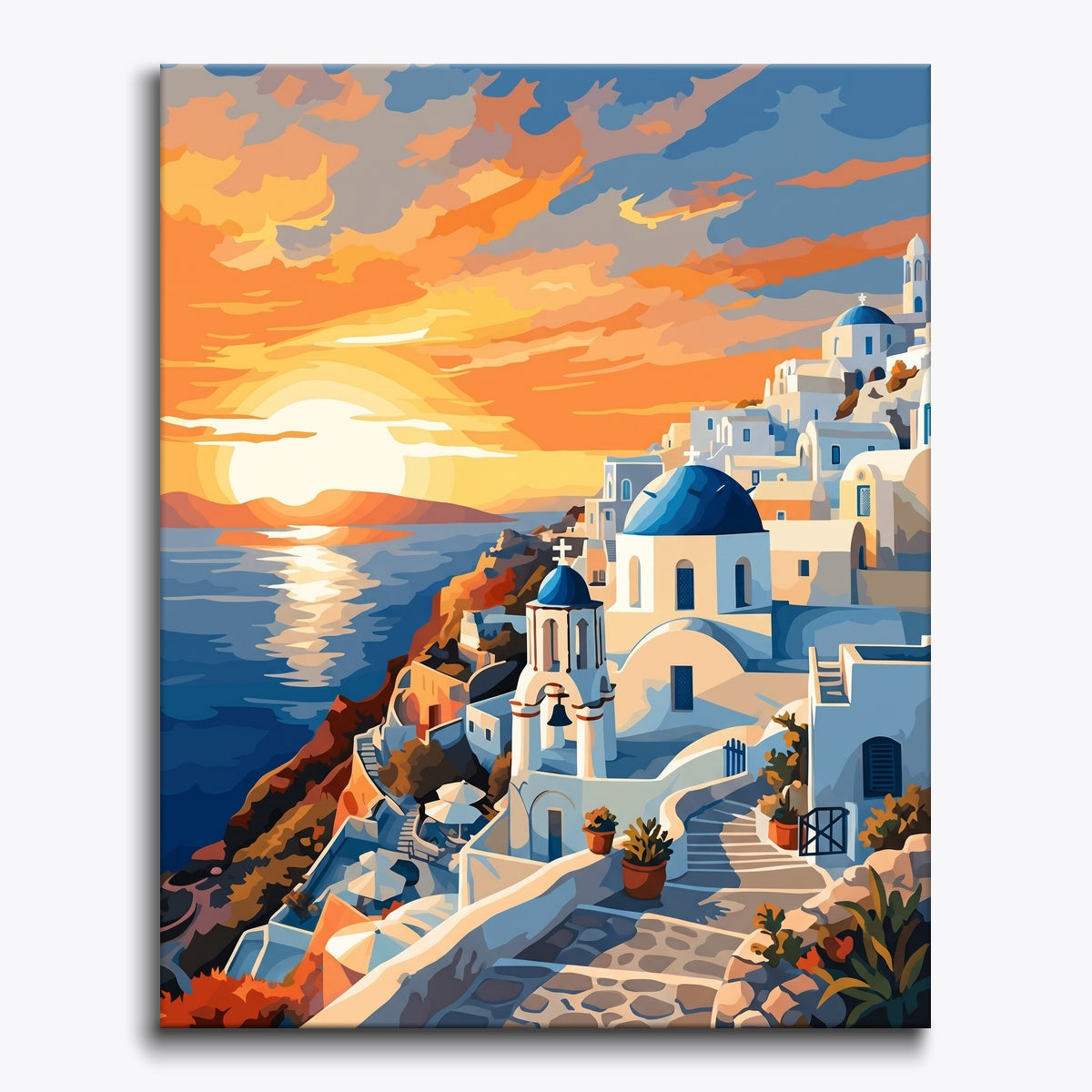 Santorini Sunset View