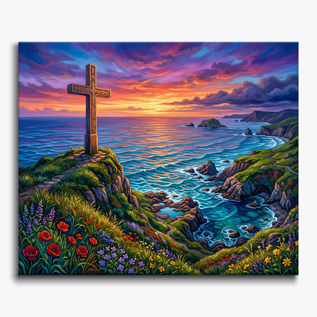 Sapphire Horizon Cross