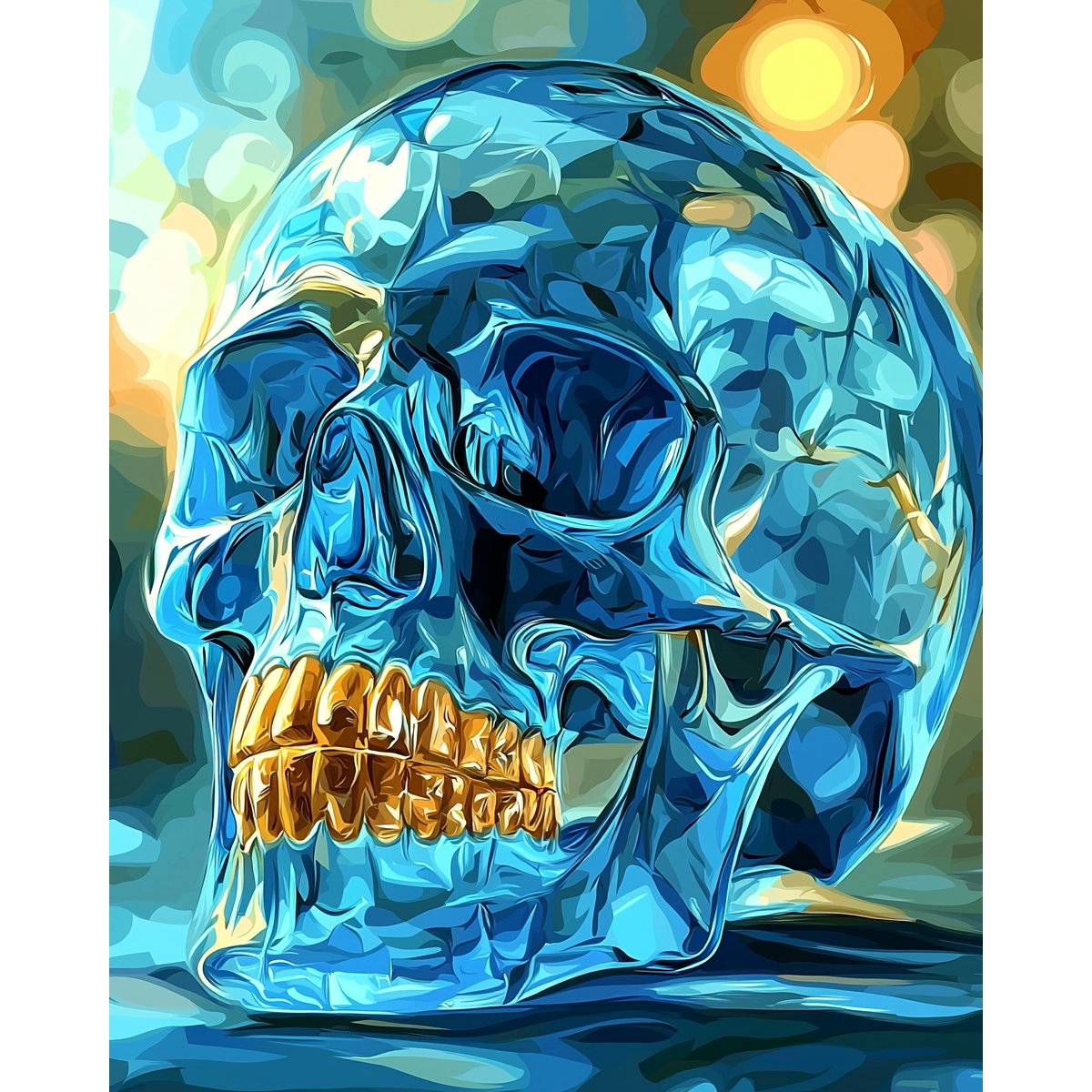Sapphire Skull
