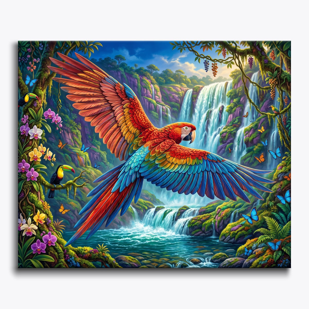 Scarlet Falls Flight