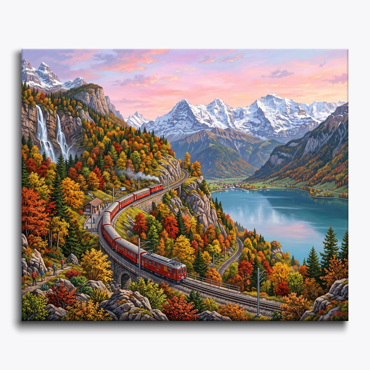 Autumn Train Escape