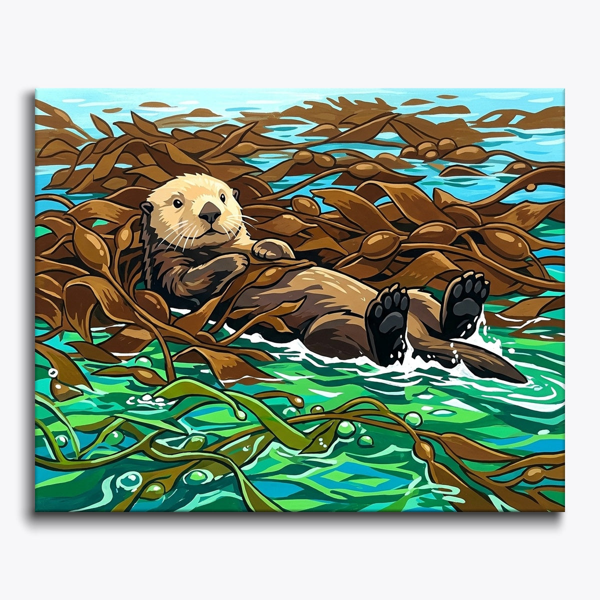 Sea Otter Relaxing