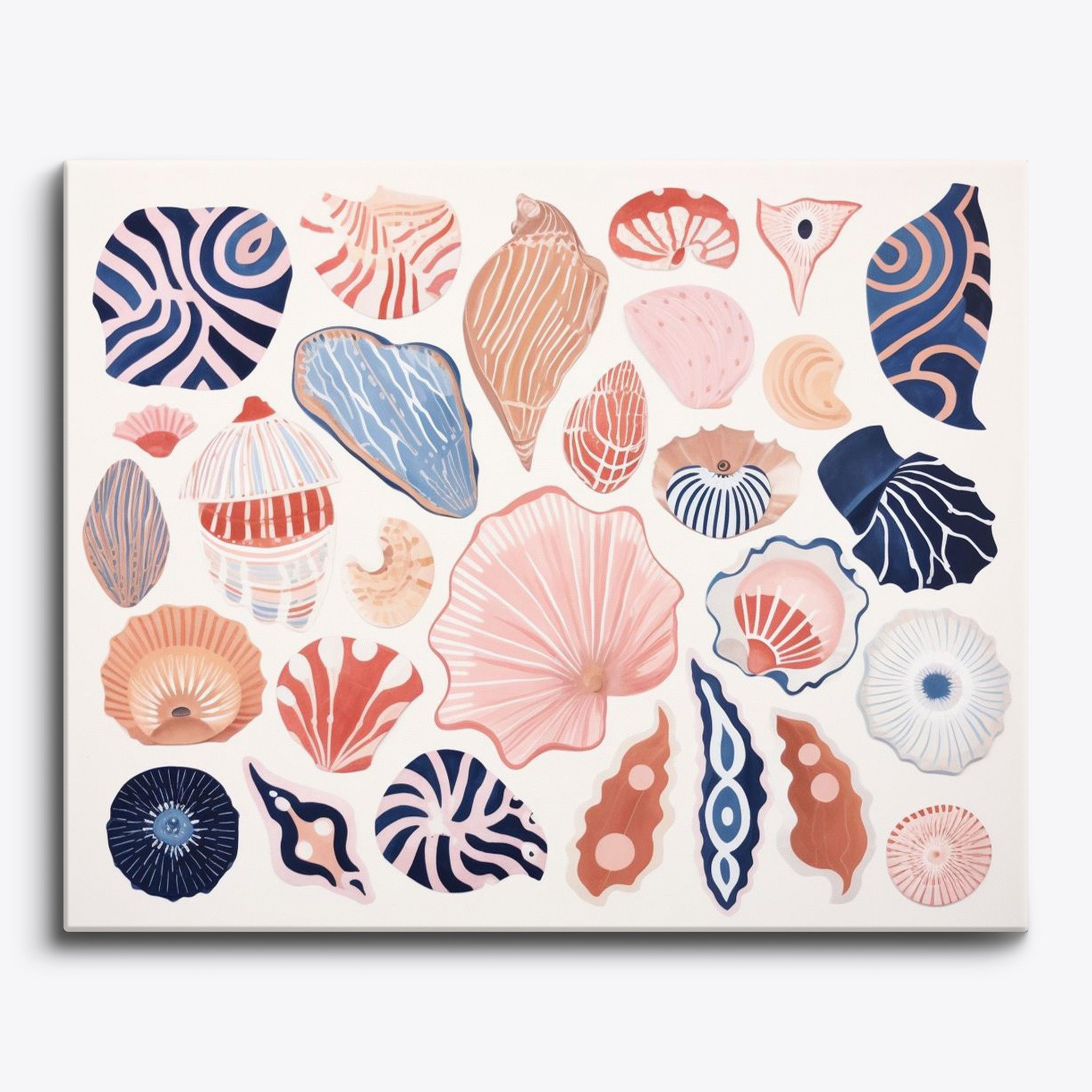 Shell Shore | Paint by Numbers Kit by Craftoria