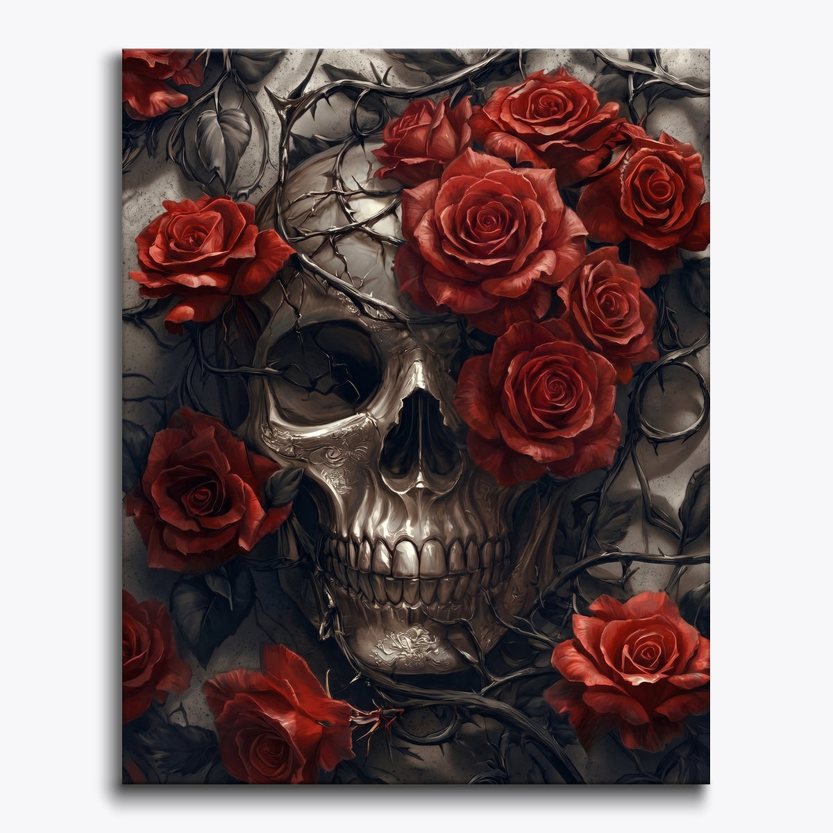 Skull and Roses