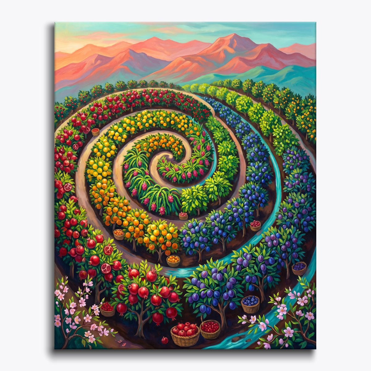 Spiral Fruit Orchard
