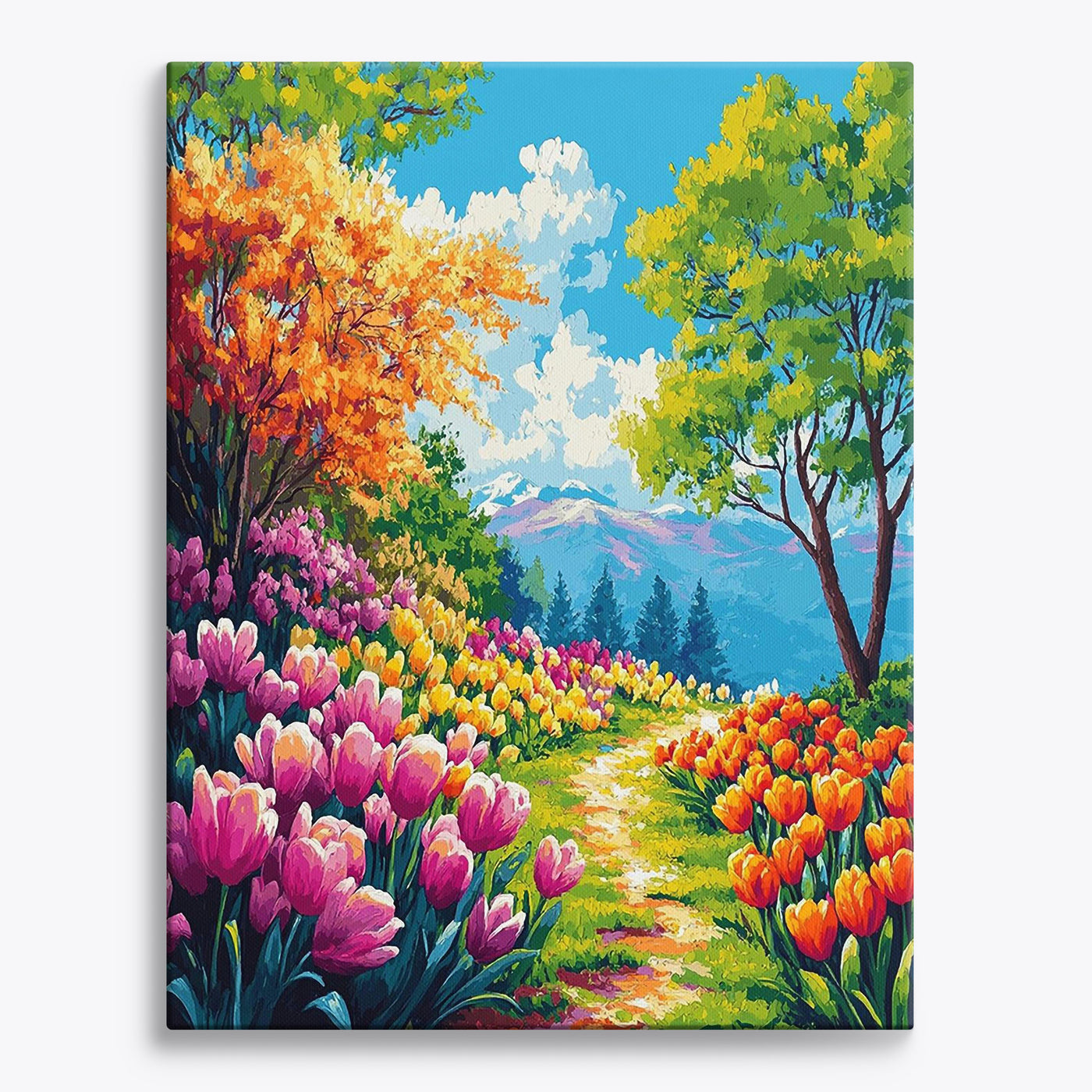 Spring Splendor | Paint by Numbers Kit by Craftoria