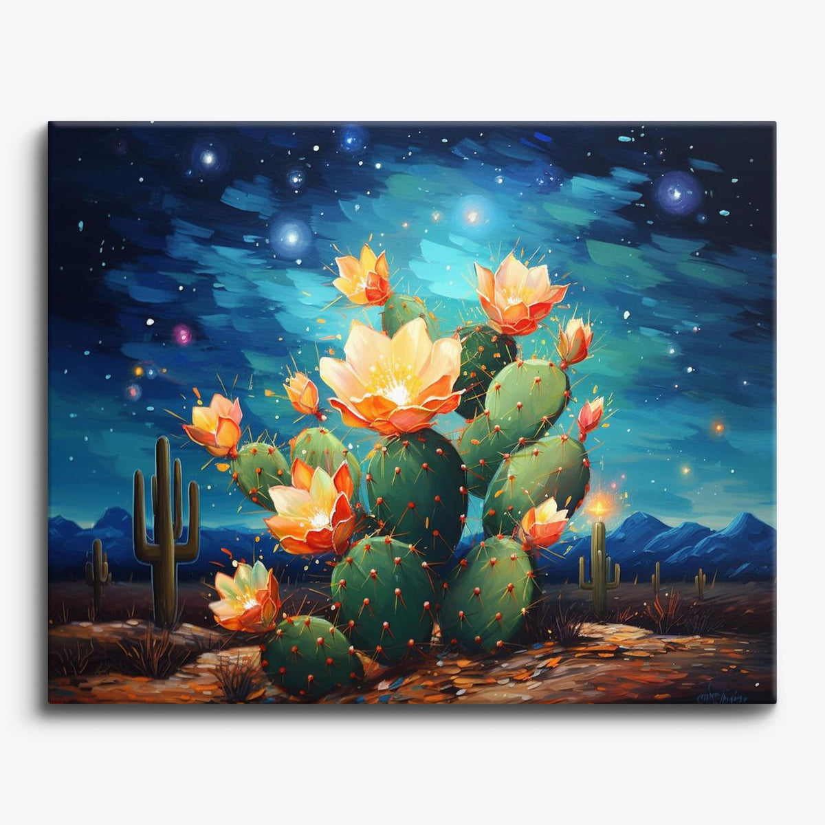 Starry Cactus Bloom