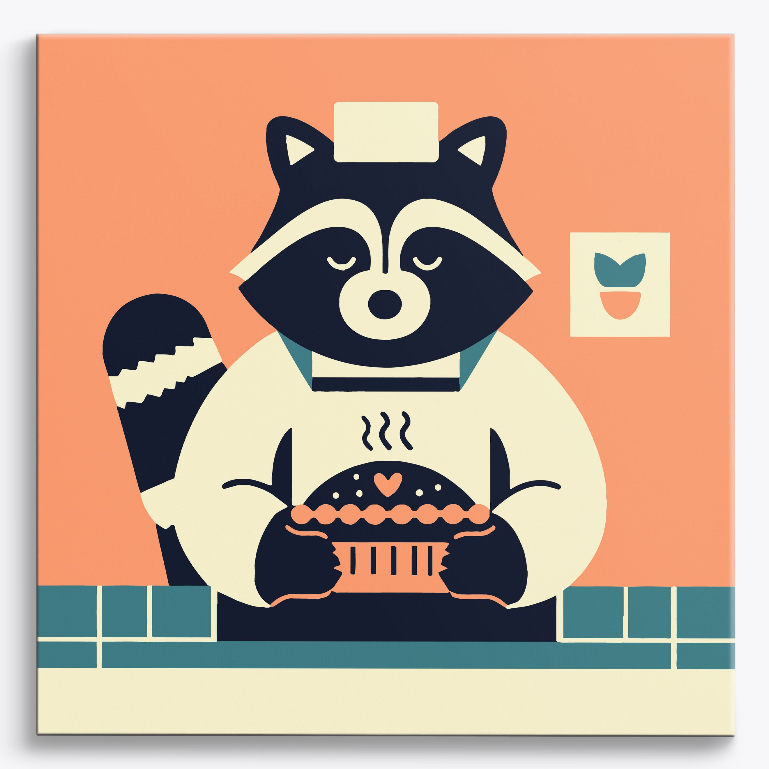 Steamy Bake No Frame / 40x40cm