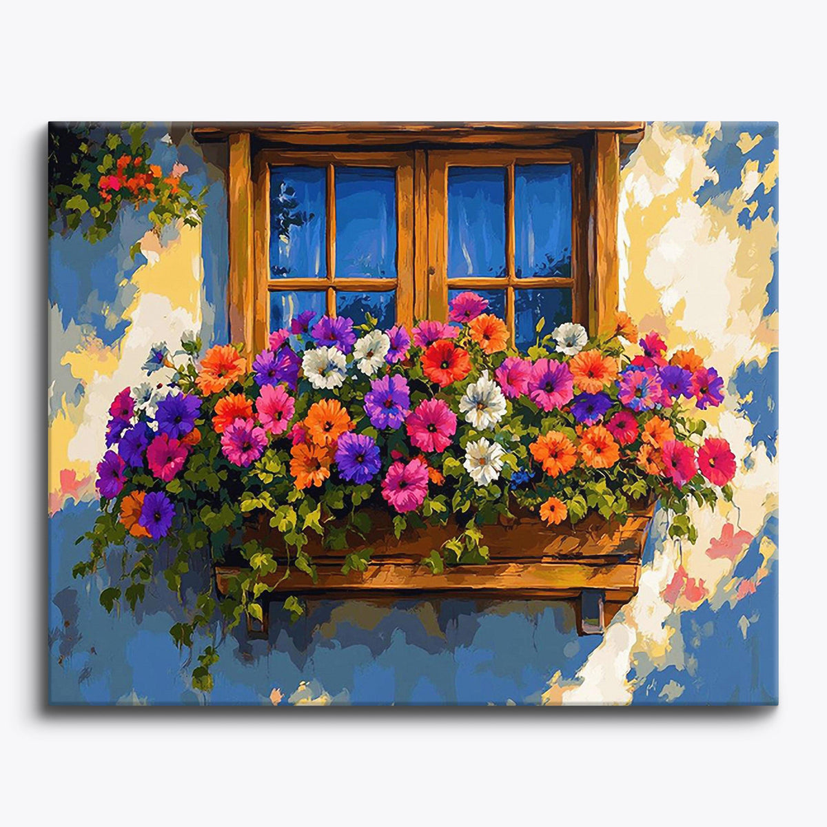 Sunlit Window Blooms