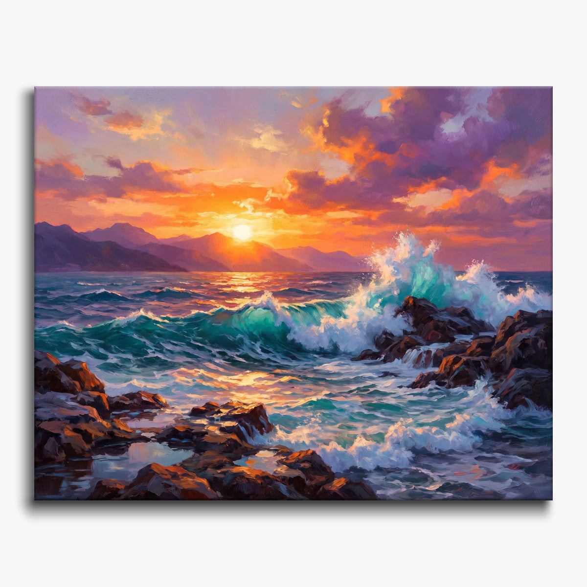 Sunset Waves