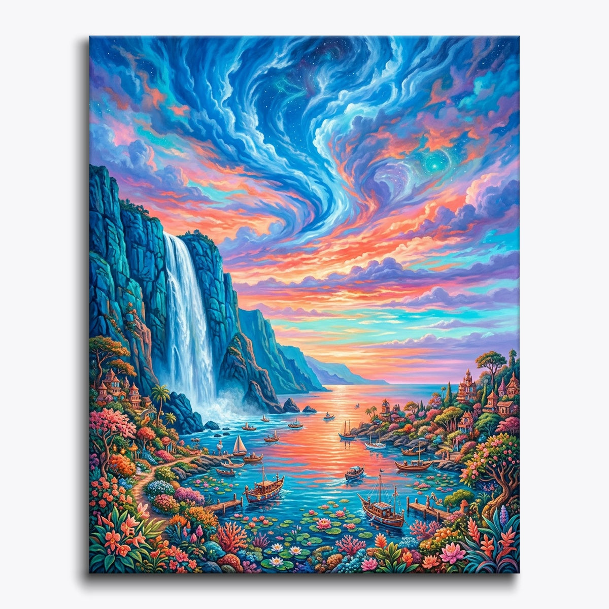 Falls at Coral Dawn