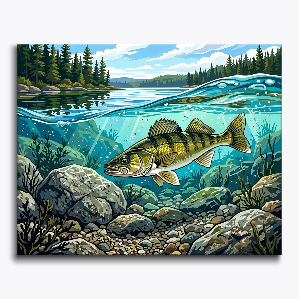 Underwater Scene F3D7