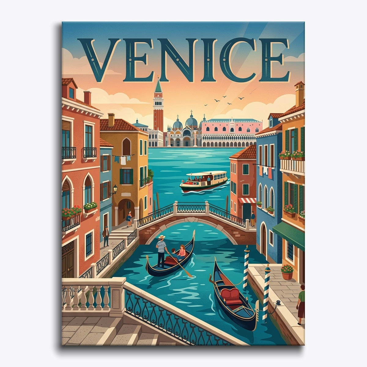 Venice Canal Scene