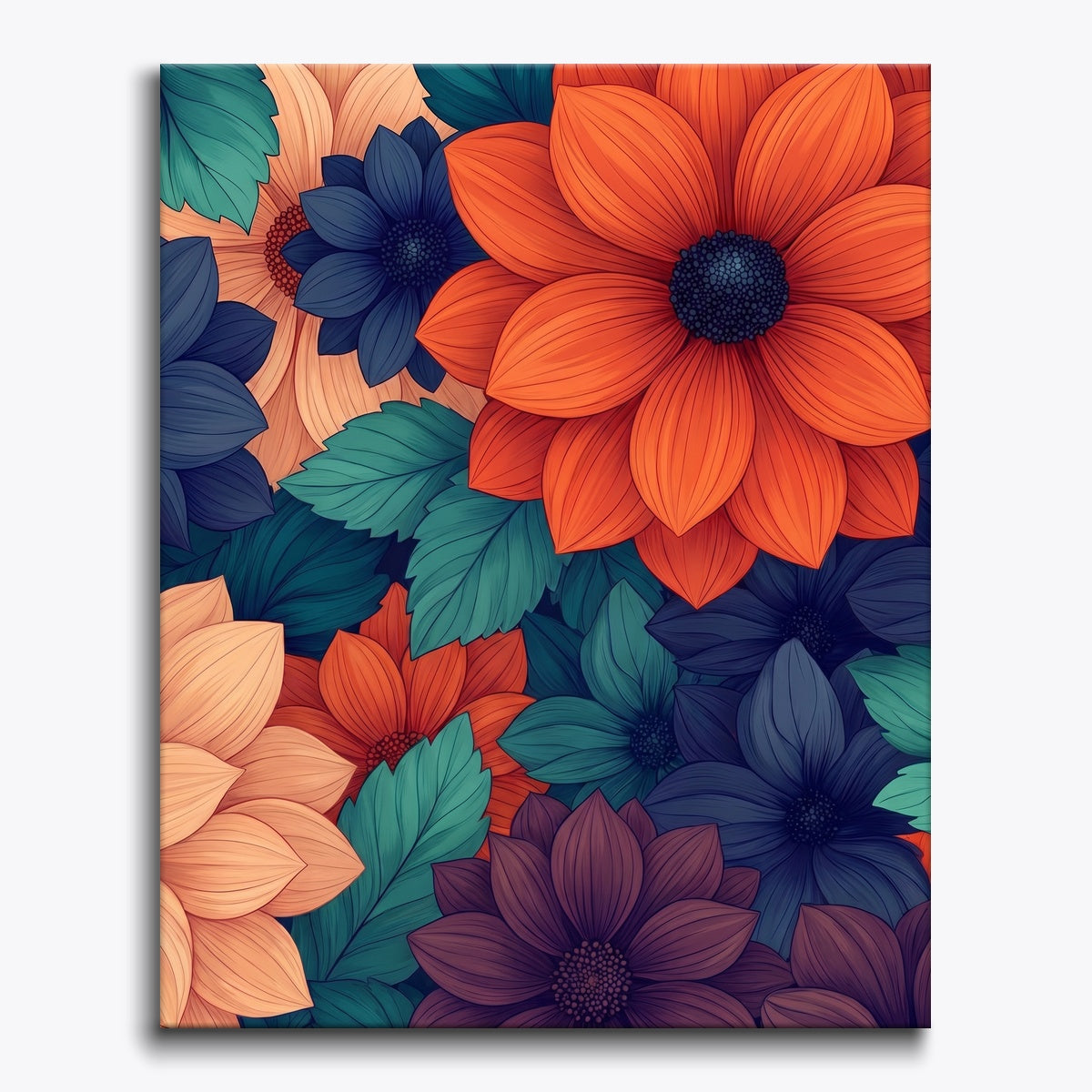 Vibrant Floral Pattern