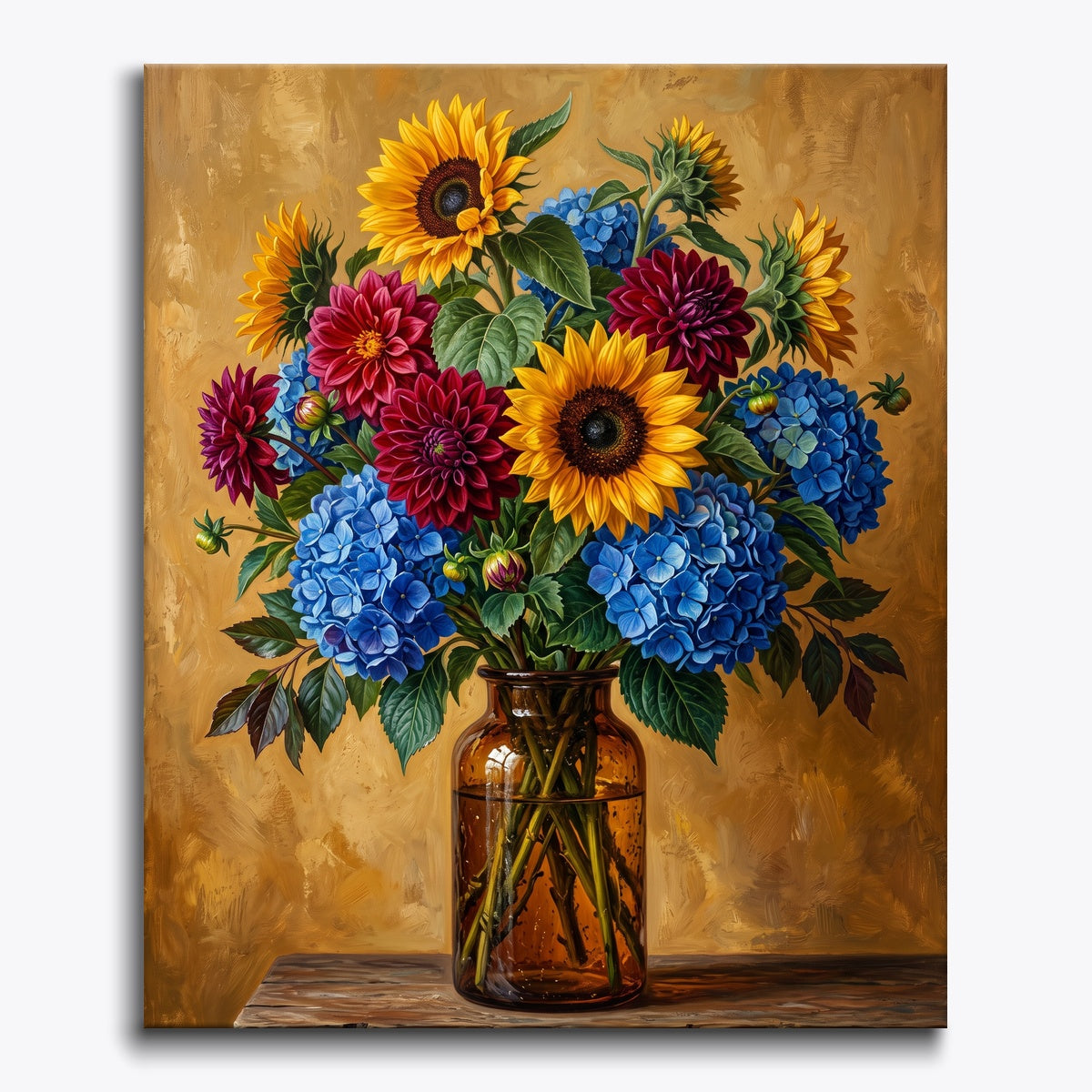 Amber Floral Delight