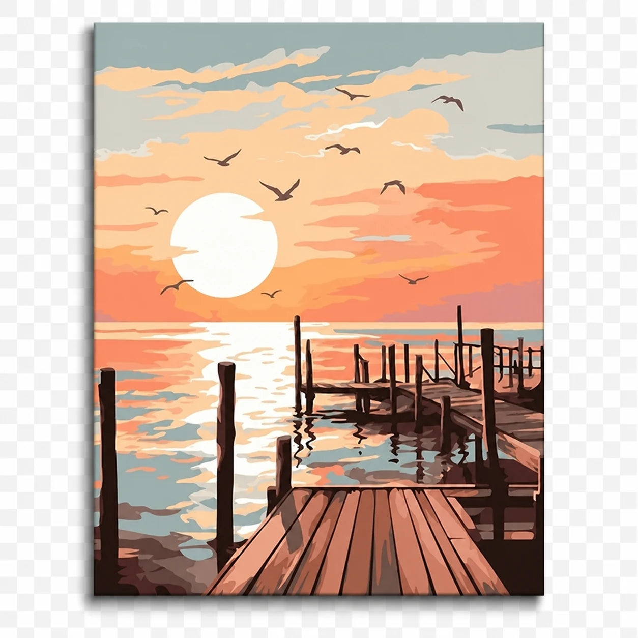Sunset Pier View