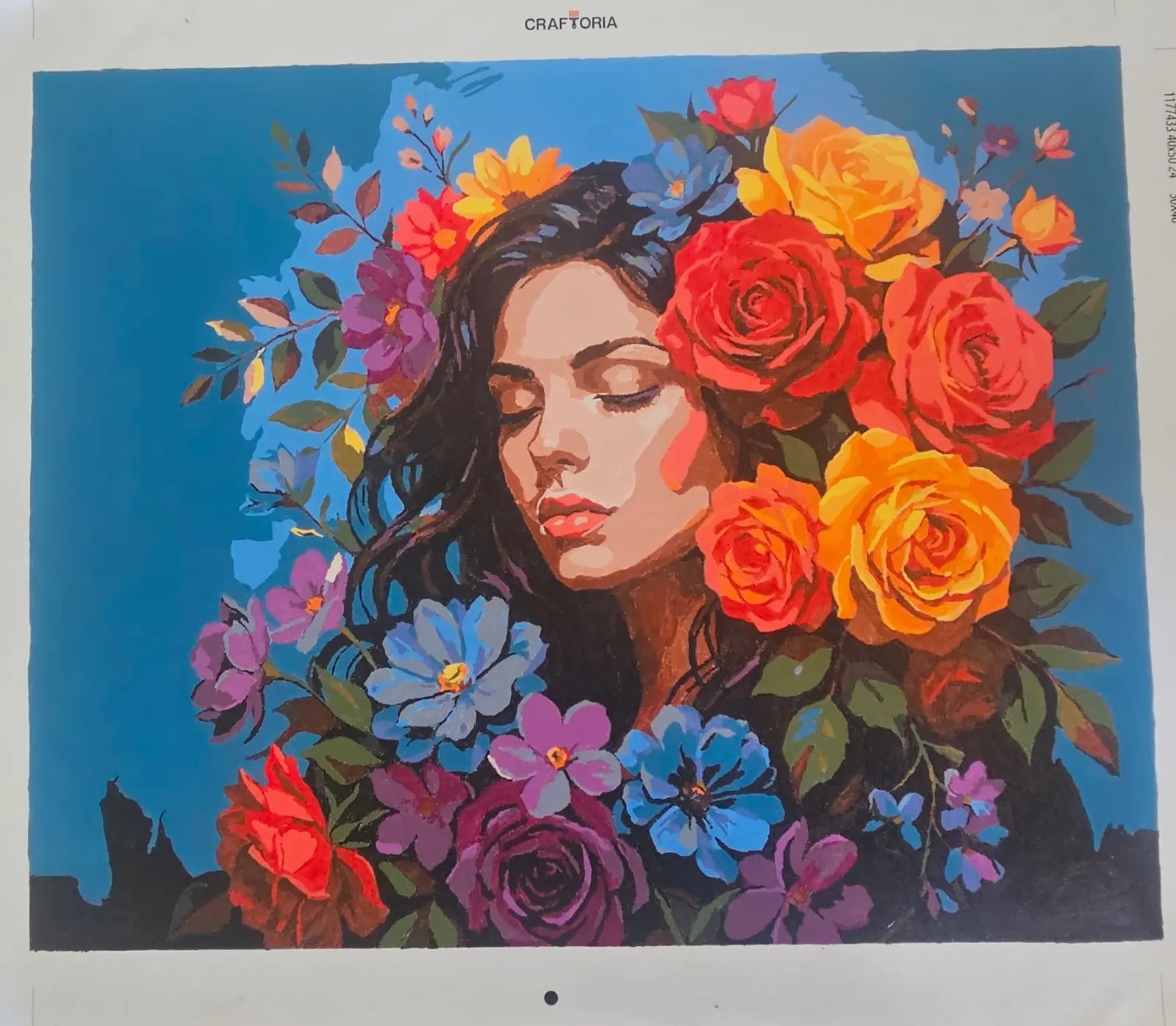 Finished Craftoria painting by Silvia