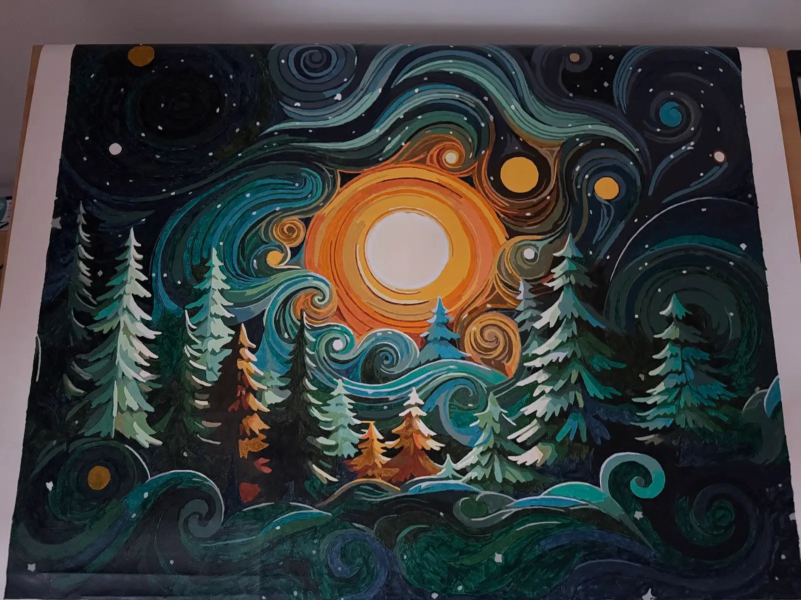 Finished Craftoria painting by Julie