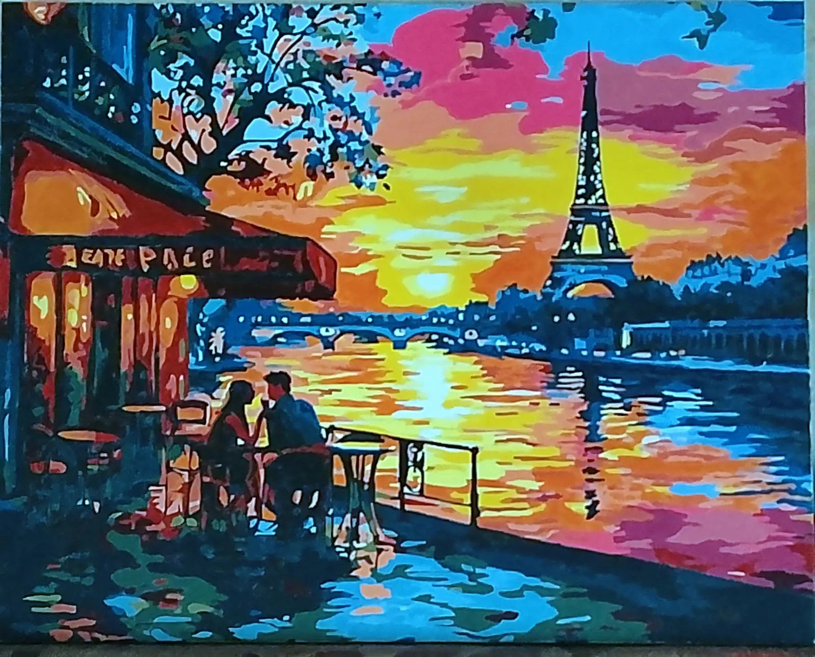 Finished Craftoria painting by Julie